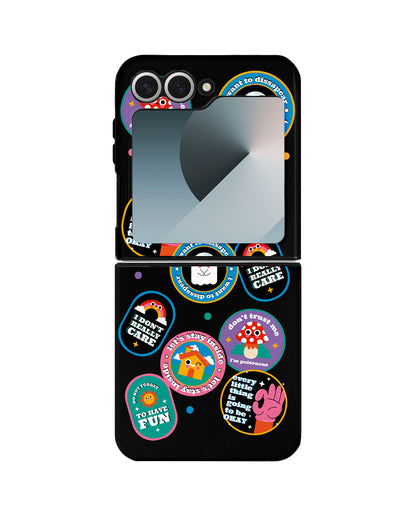 Android Flip Rearguard Defender - Monster Sticker Pack