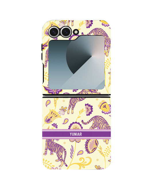 Android Flip Rearguard Defender - Tiger Floral 4.0