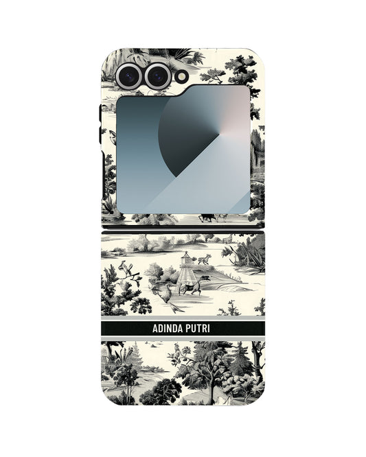 Android Flip Rearguard Defender - Toile du Juoy Faune