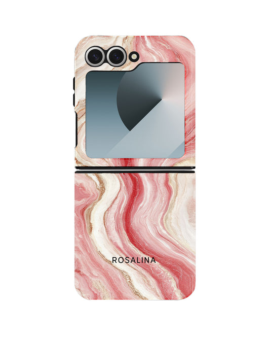 Android Flip Rearguard Defender - Rose Marble