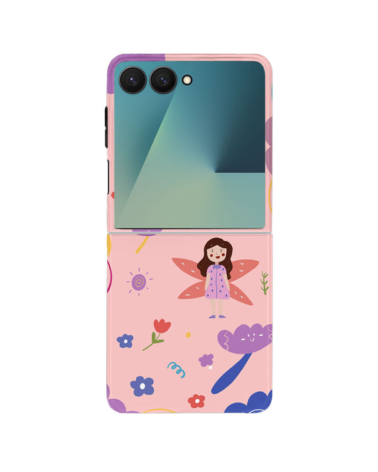Android Flip Rearguard Defender - Fairy Pattern