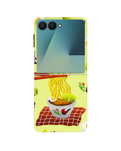 Android Flip Rearguard Defender - Go Eat Some Mie