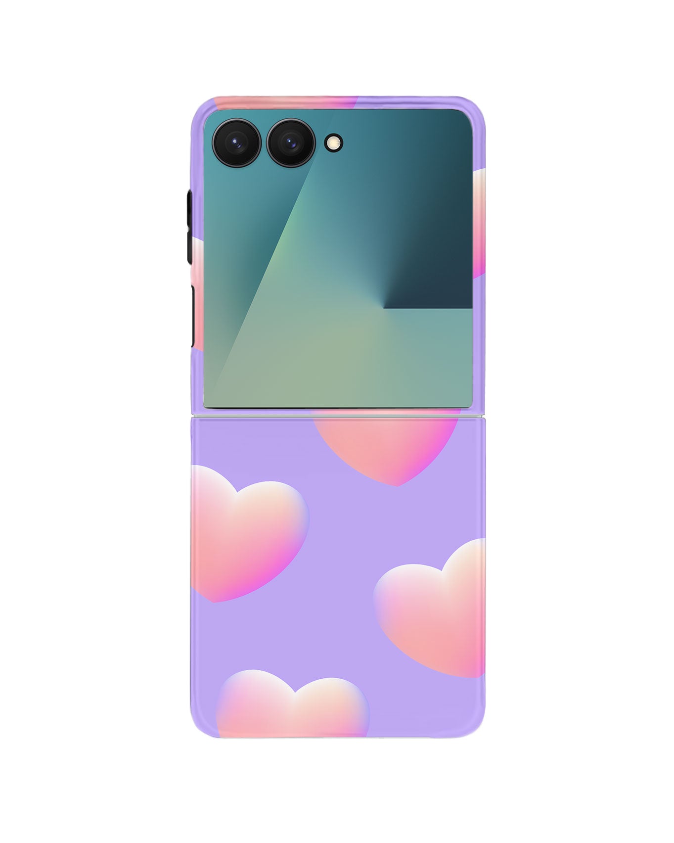 Android Flip Rearguard Defender - Love Shapes