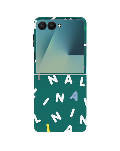Android Flip Rearguard Defender - Monogram 2.0 White