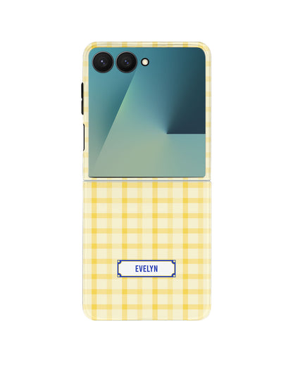 Android Flip Rearguard Defender - Yellow Tartan