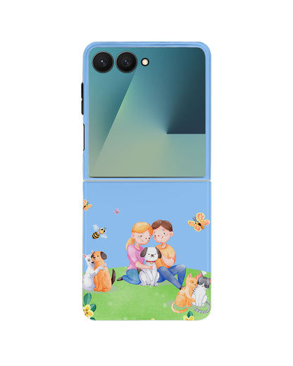 Android Flip Rearguard Defender - Adorable Animals