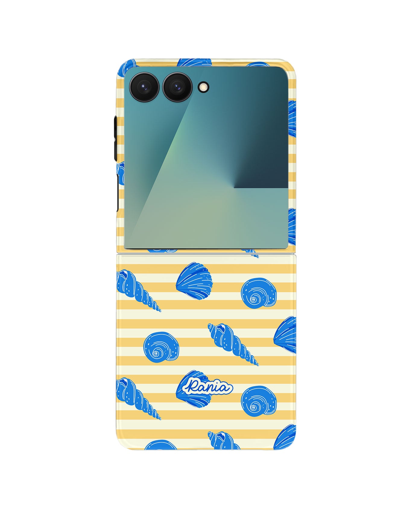 Android Flip Rearguard Defender - Blue Sea Shells