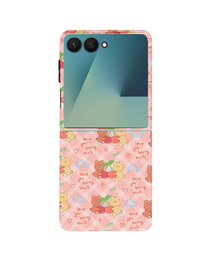 Android Flip Rearguard Defender - Cherry Bear