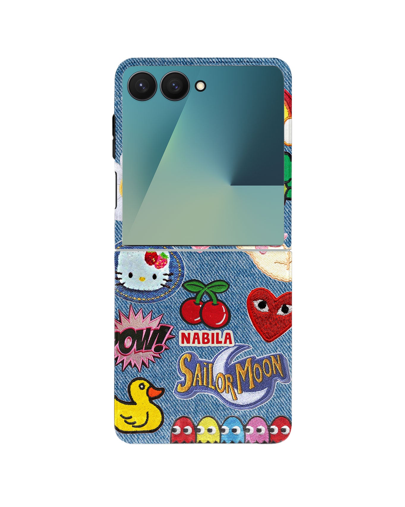 Android Flip Rearguard Defender - Cute Denim