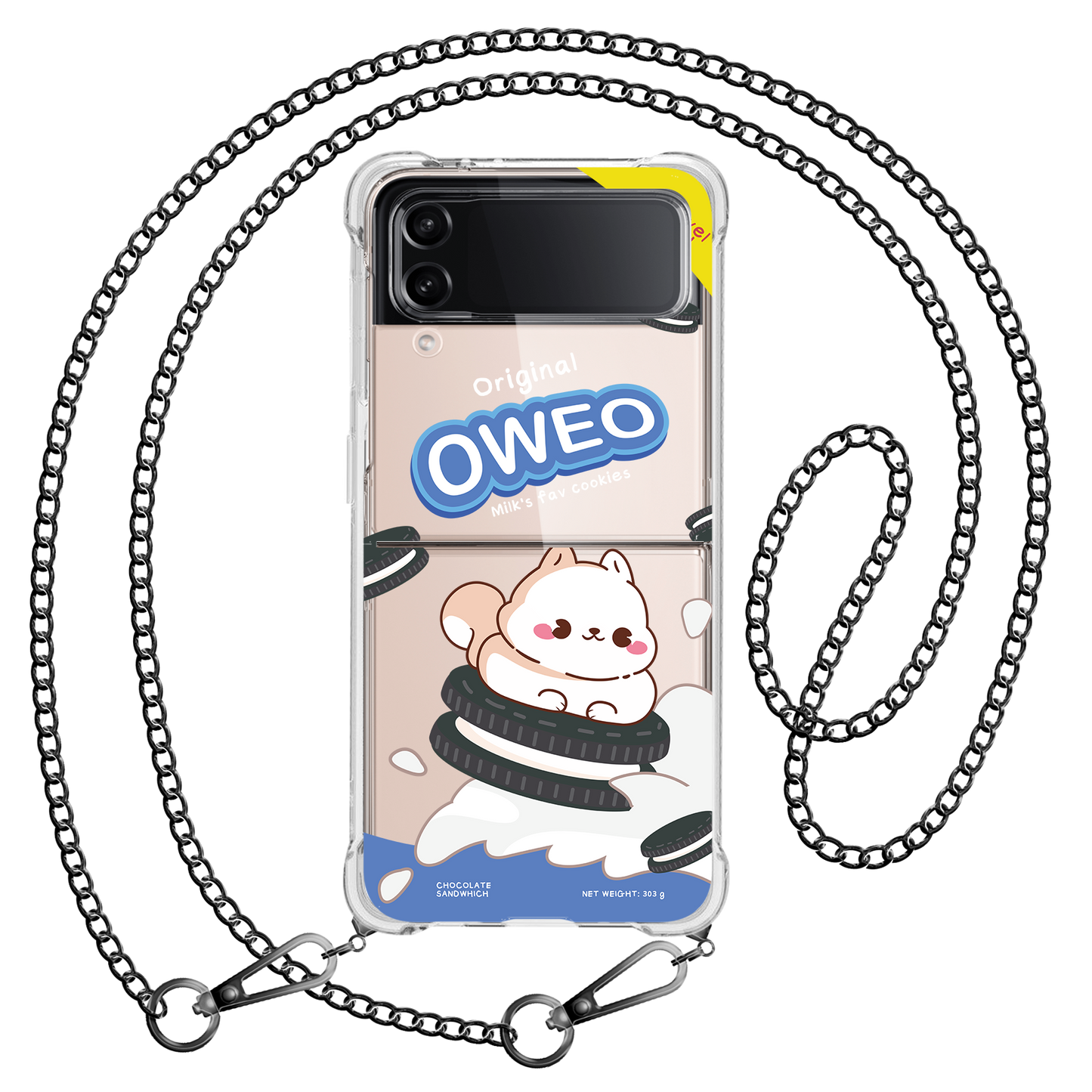 Android Flip / Fold Case - Oweo Dog