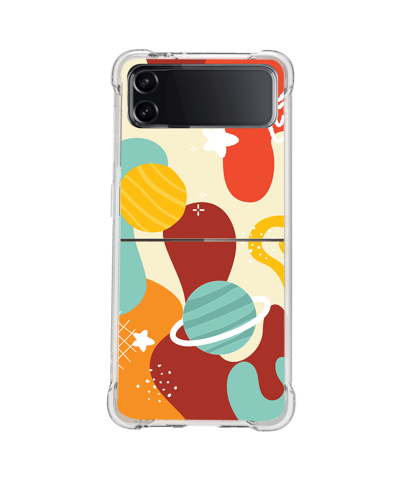 Android Flip / Fold Case - Abstract Planet 2.0