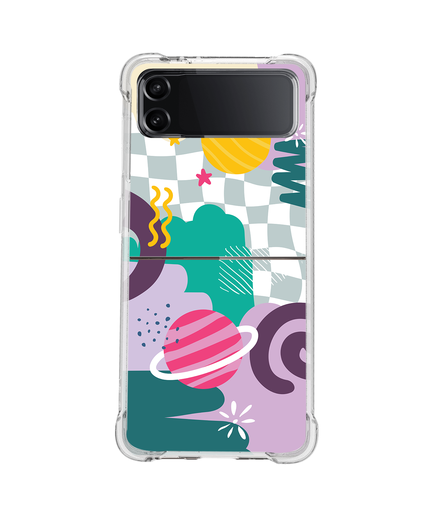 Android Flip / Fold Case - Abstract Planet 3.0