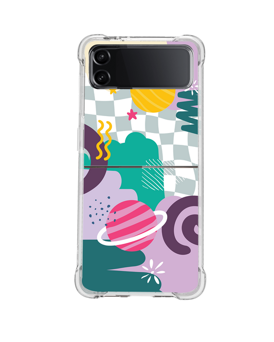 Android Flip / Fold Case - Abstract Planet 3.0