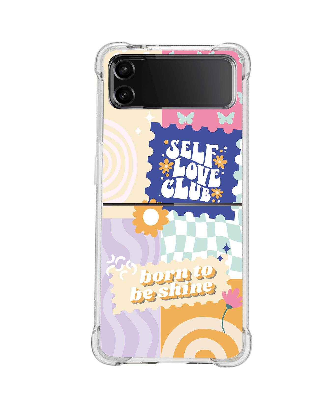 Android Flip / Fold Case - Abstract Quotes 7.0