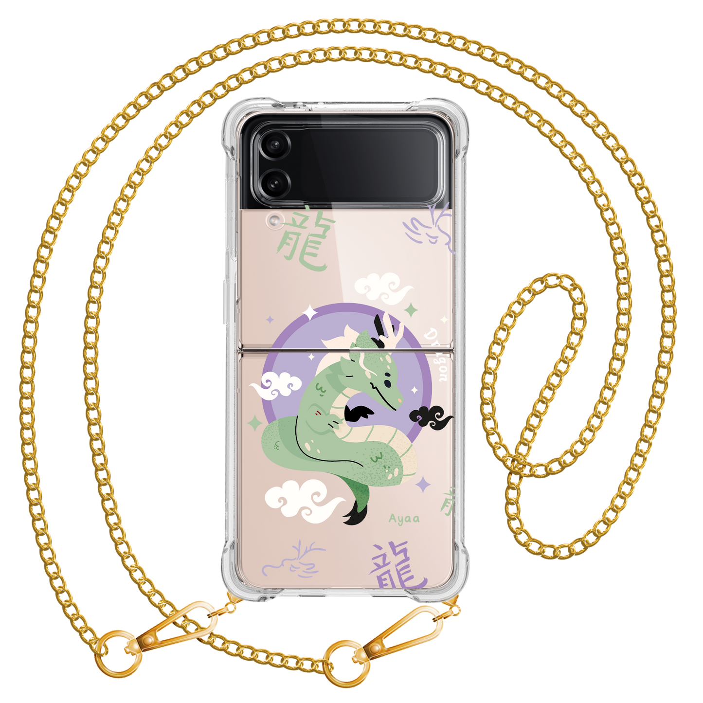 Android Flip / Fold Case - Dragon (Chinese Zodiac / Shio)