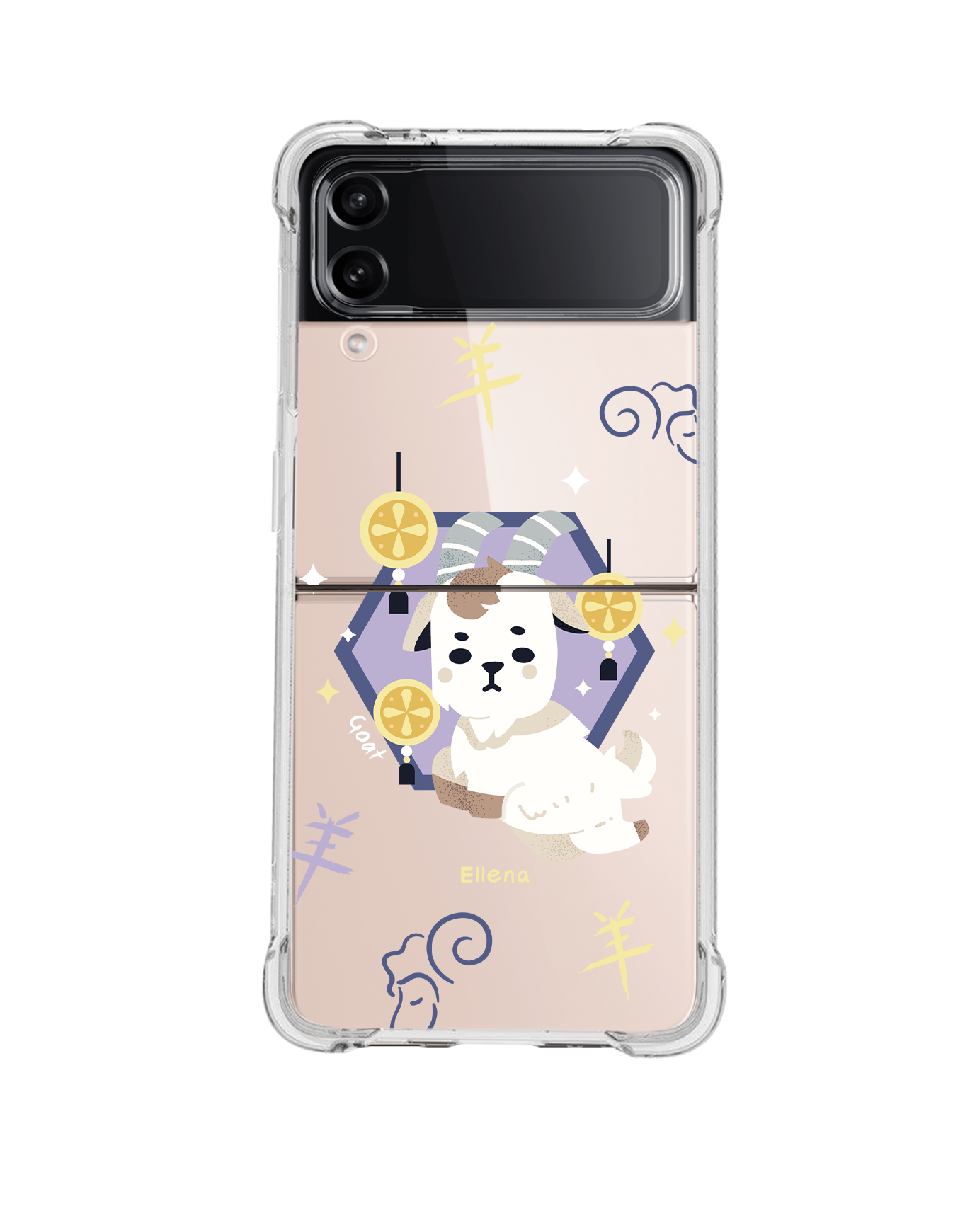 Android Flip / Fold Case - Goat (Chinese Zodiac / Shio)