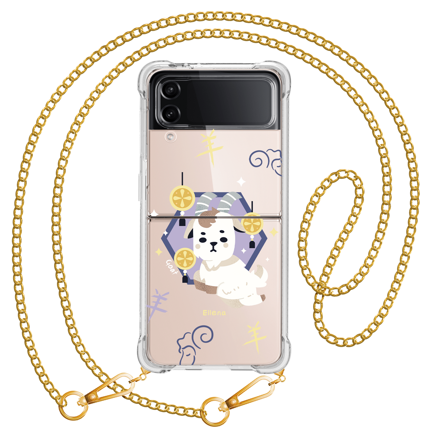 Android Flip / Fold Case - Goat (Chinese Zodiac / Shio)