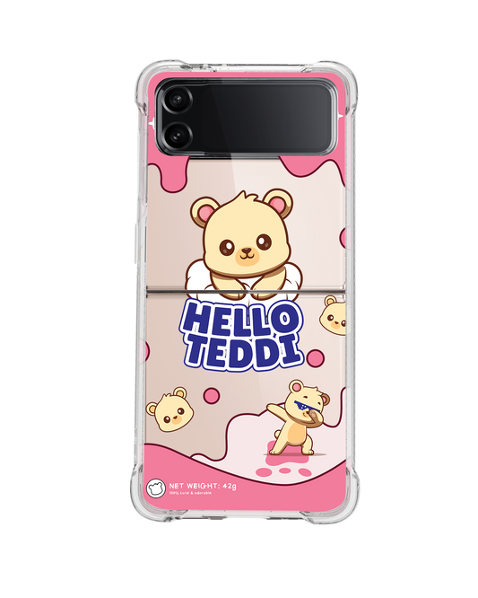 Android Flip / Fold Case - Hello Teddy 2.0