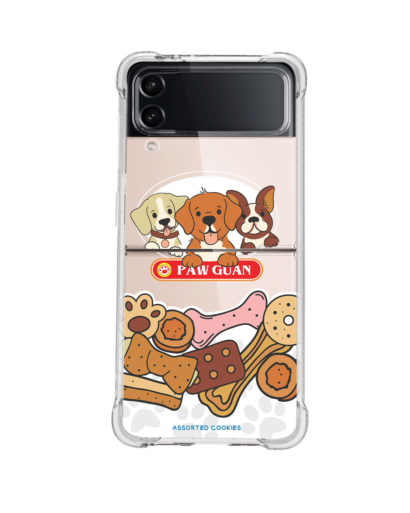 Android Flip / Fold Case - Pawguan Dog