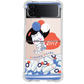 Android Flip / Fold Case - White Kitty