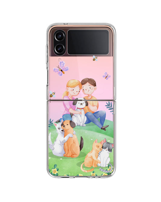 Android Flip / Fold Rearguard Holo - Adorable Animals