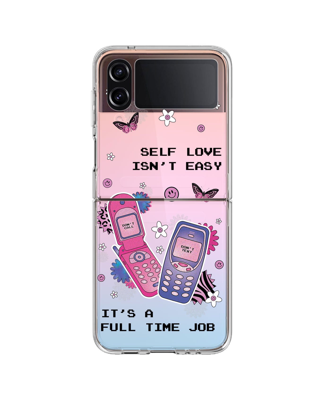 Android Flip / Fold Rearguard Holo - Busy Love Myself