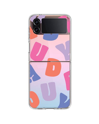 Android Flip / Fold Rearguard Holo - Chubby Monogram