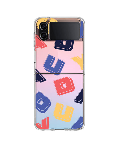 Android Flip / Fold Rearguard Holo - Cool Monogram