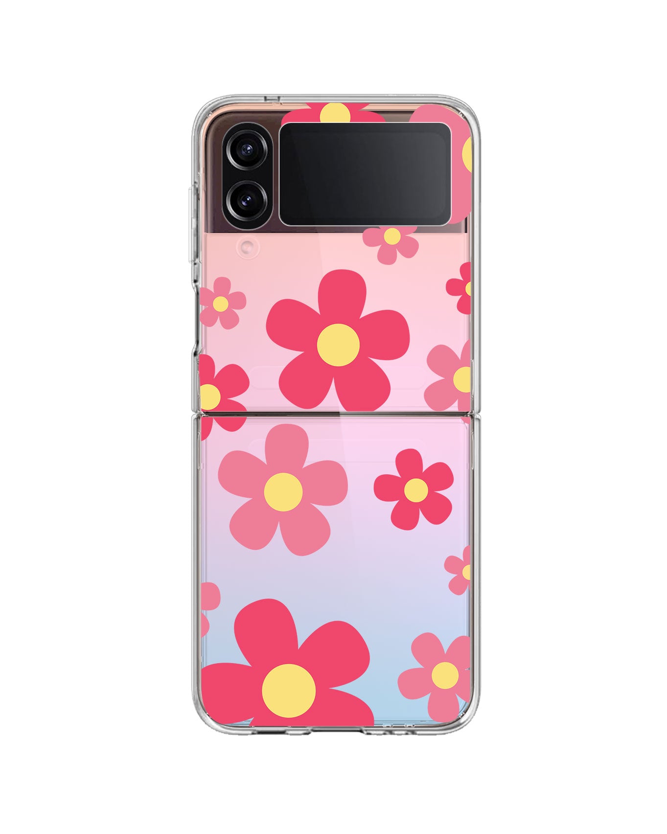 Android Flip / Fold Rearguard Holo - Daisy Blush