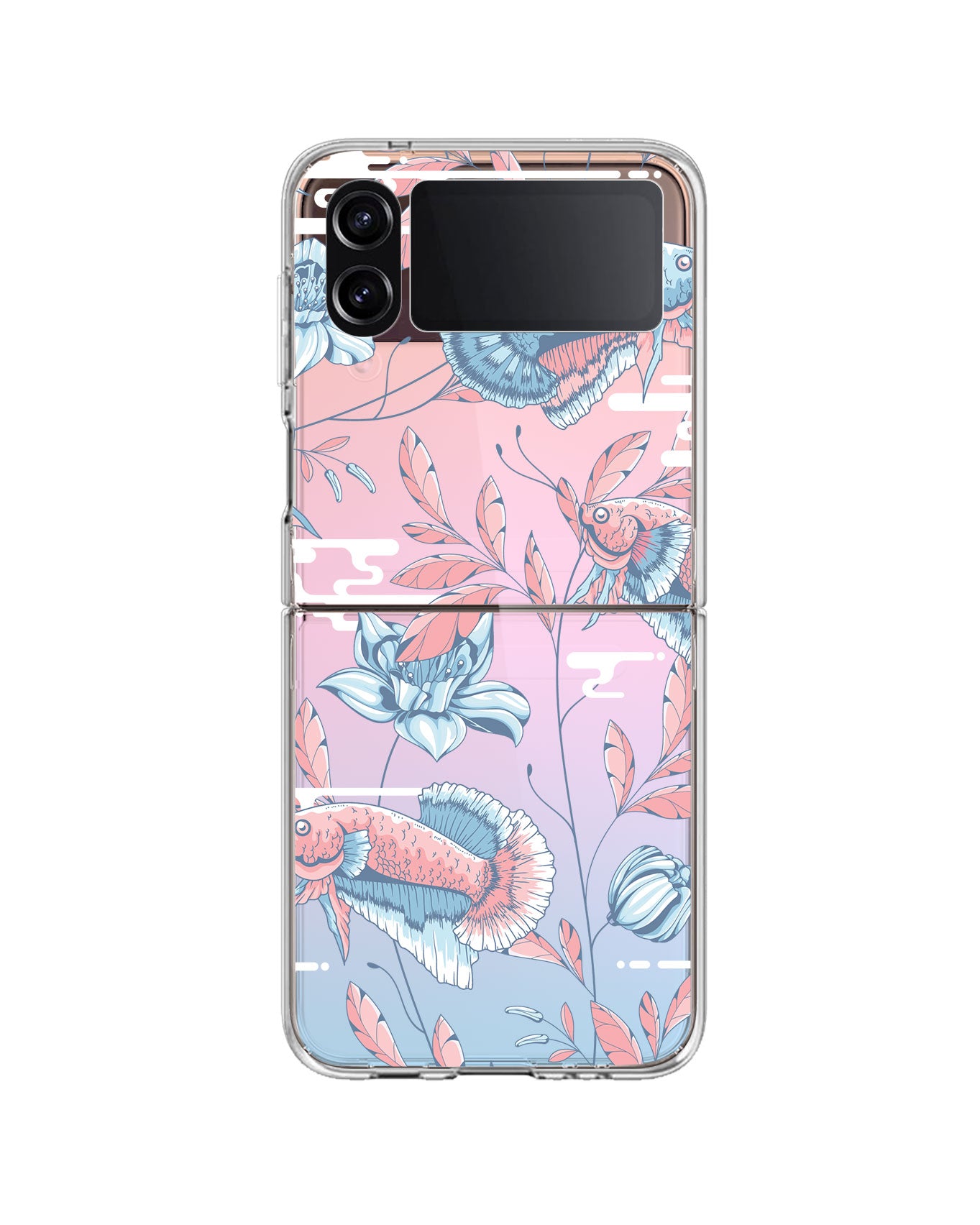 Android Flip / Fold Rearguard Holo - Fish & Floral