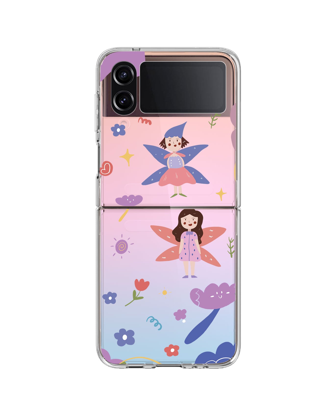 Android Flip / Fold Rearguard Holo - Fairy Pattern