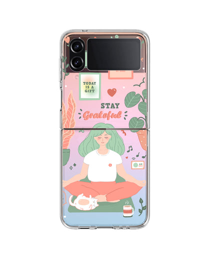 Android Flip / Fold Rearguard Holo - Grateful
