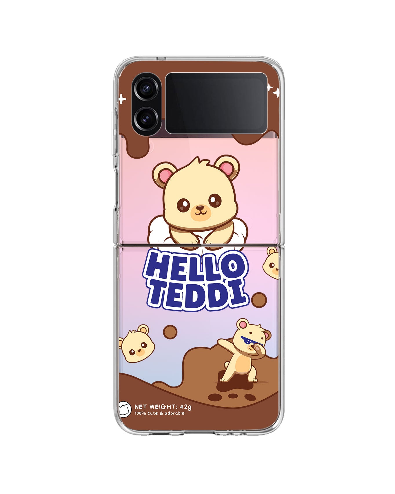 Android Flip / Fold Rearguard Holo - Hello Teddy 1.0