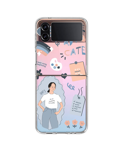 Android Flip / Fold Rearguard Holo - INFJ