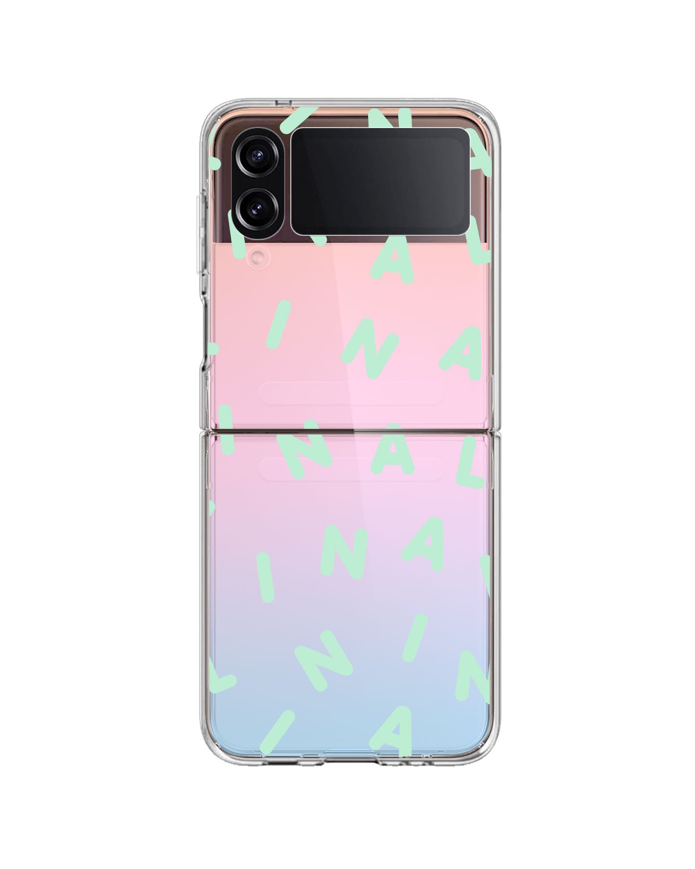 Android Flip / Fold Rearguard Holo - CUSTOM MONOGRAM 2.0 Tosca