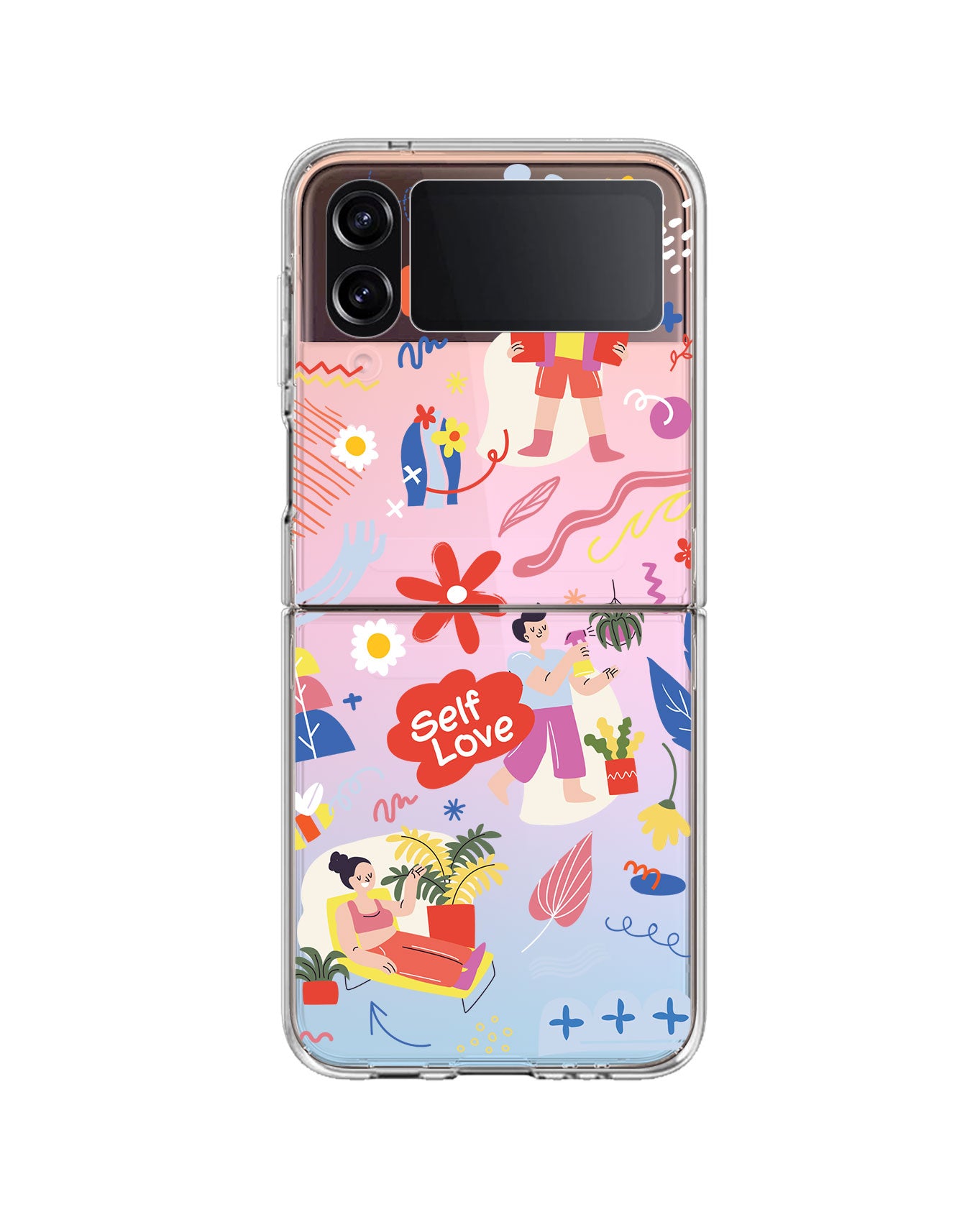 Android Flip / Fold Rearguard Holo - Self Love Sticker Pack 1.0