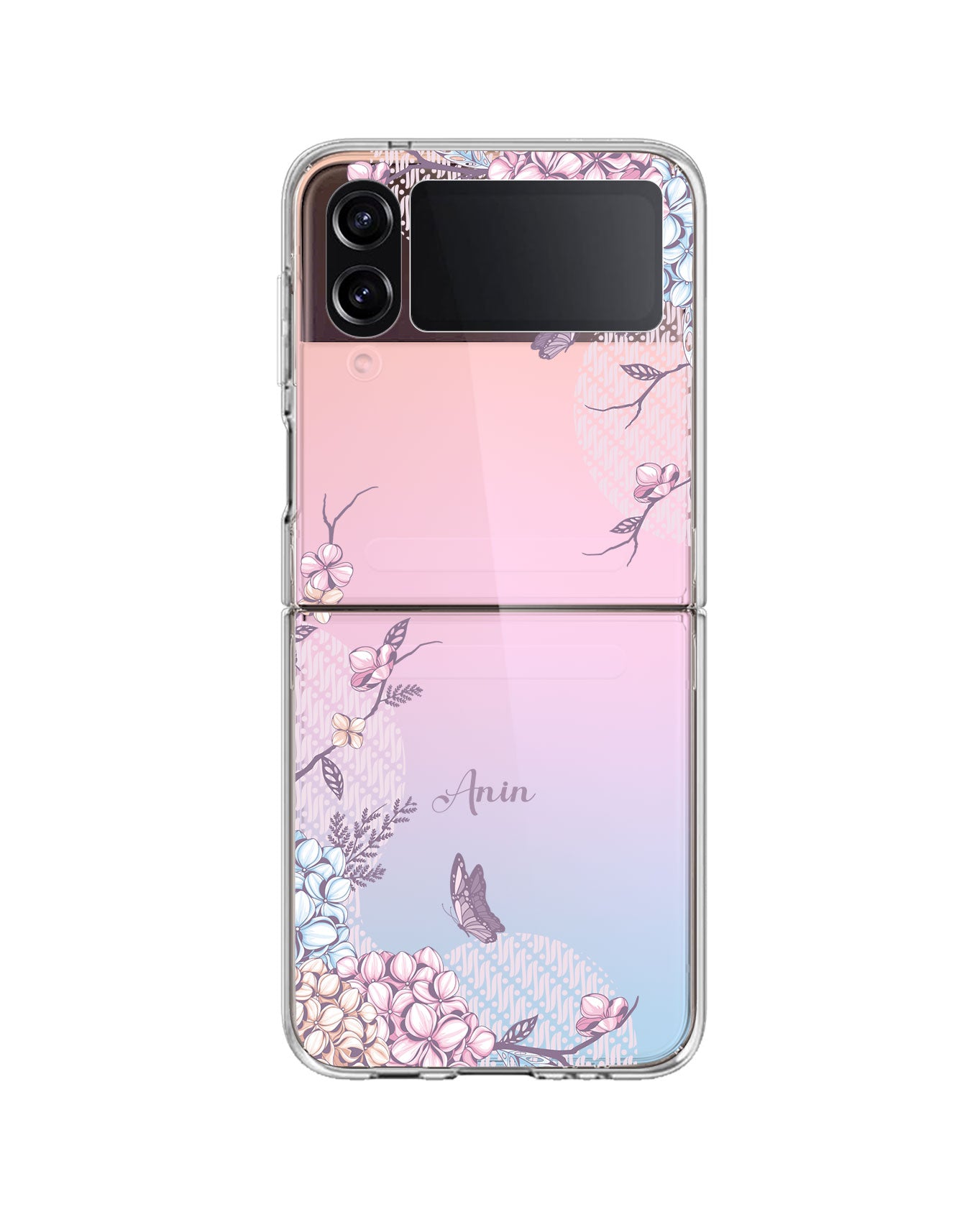 Android Flip / Fold Rearguard Holo - Batik Floral