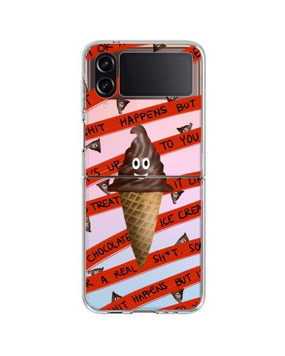 Android Flip / Fold Rearguard Holo - Oh Sh*t Happens