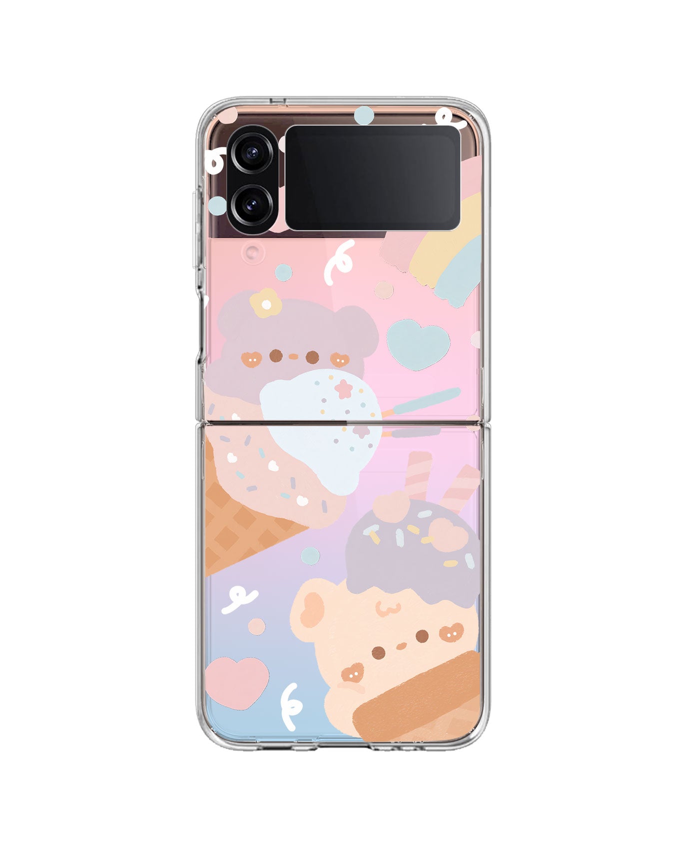 Android Flip / Fold Rearguard Holo - Ice Cream for Teddy