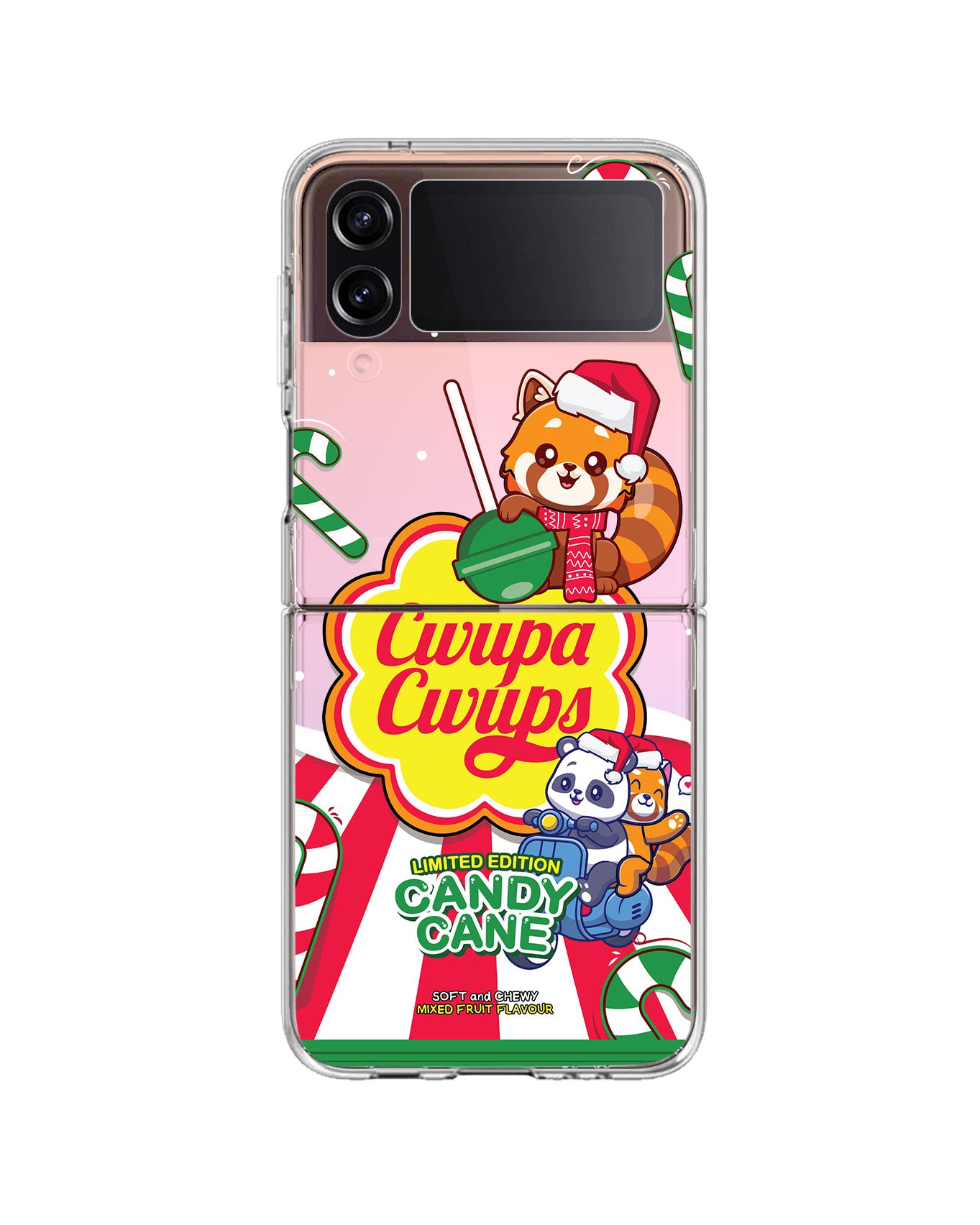 Android Flip / Fold Rearguard Holo - Cwupa Cwups Christmas