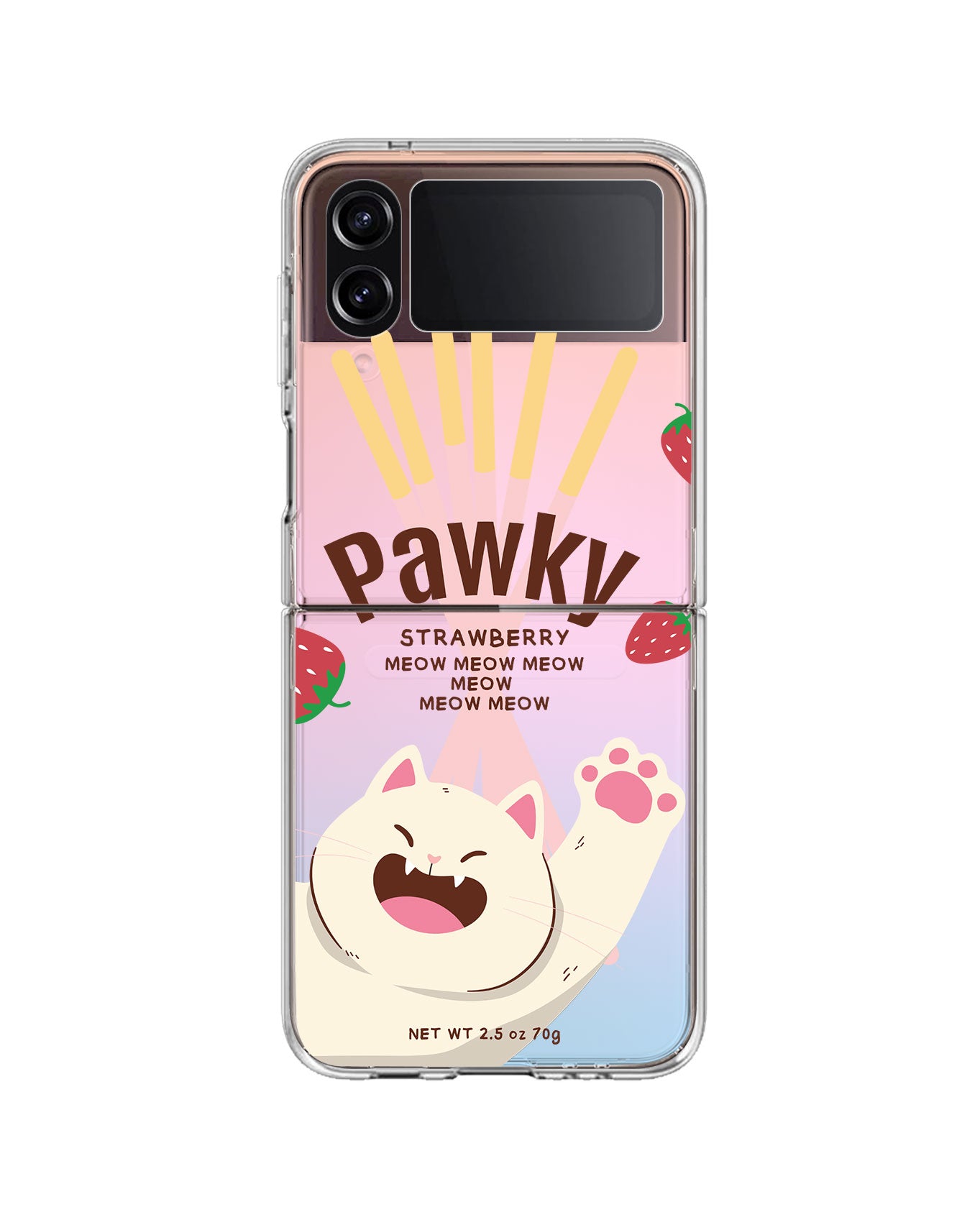 Android Flip / Fold Rearguard Holo - Pawky Cat