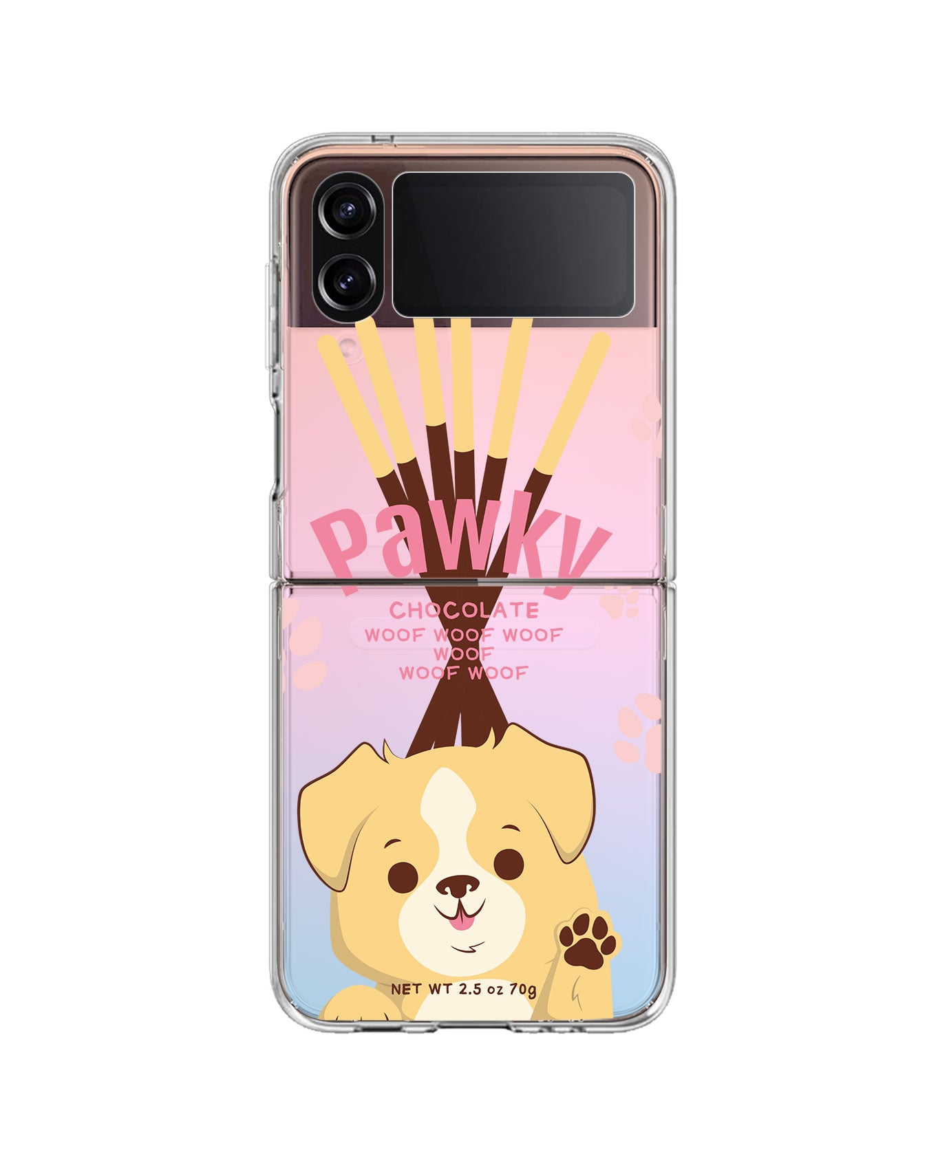 Android Flip / Fold Rearguard Holo - Pawky Dog