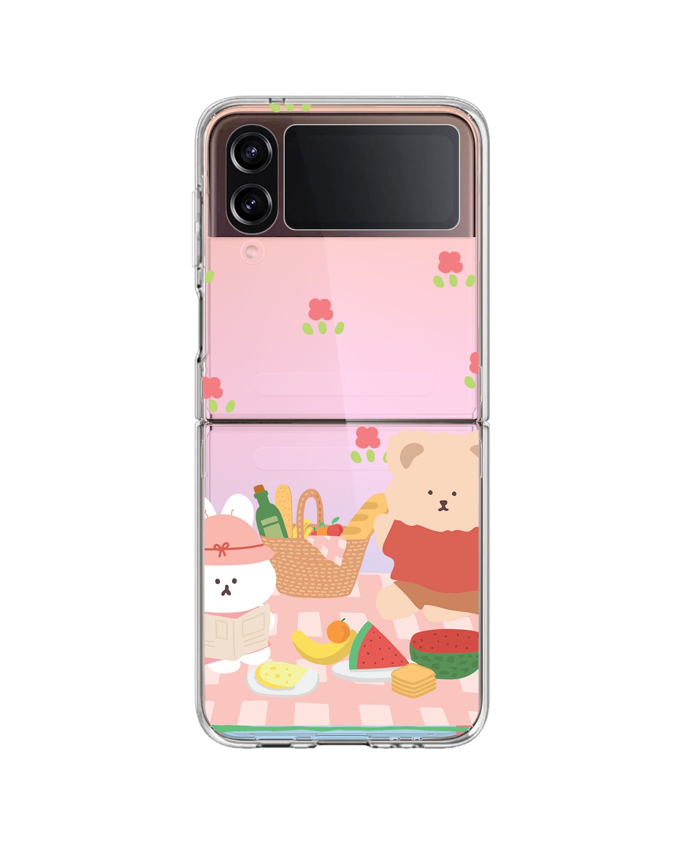 Android Flip / Fold Rearguard Holo - Picnic Pink