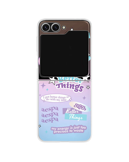 Android Flip / Fold Rearguard Holo - Aespa Better Things