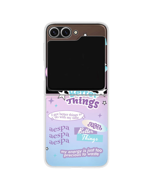 Android Flip / Fold Rearguard Holo - Aespa Better Things