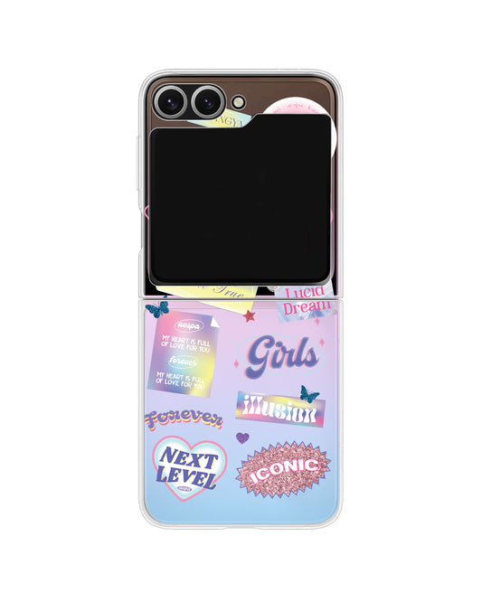 Android Flip / Fold Rearguard Holo - Aespa Girls Pack