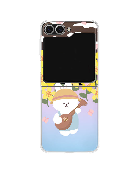 Android Flip / Fold Rearguard Holo - Bunny Ukulele