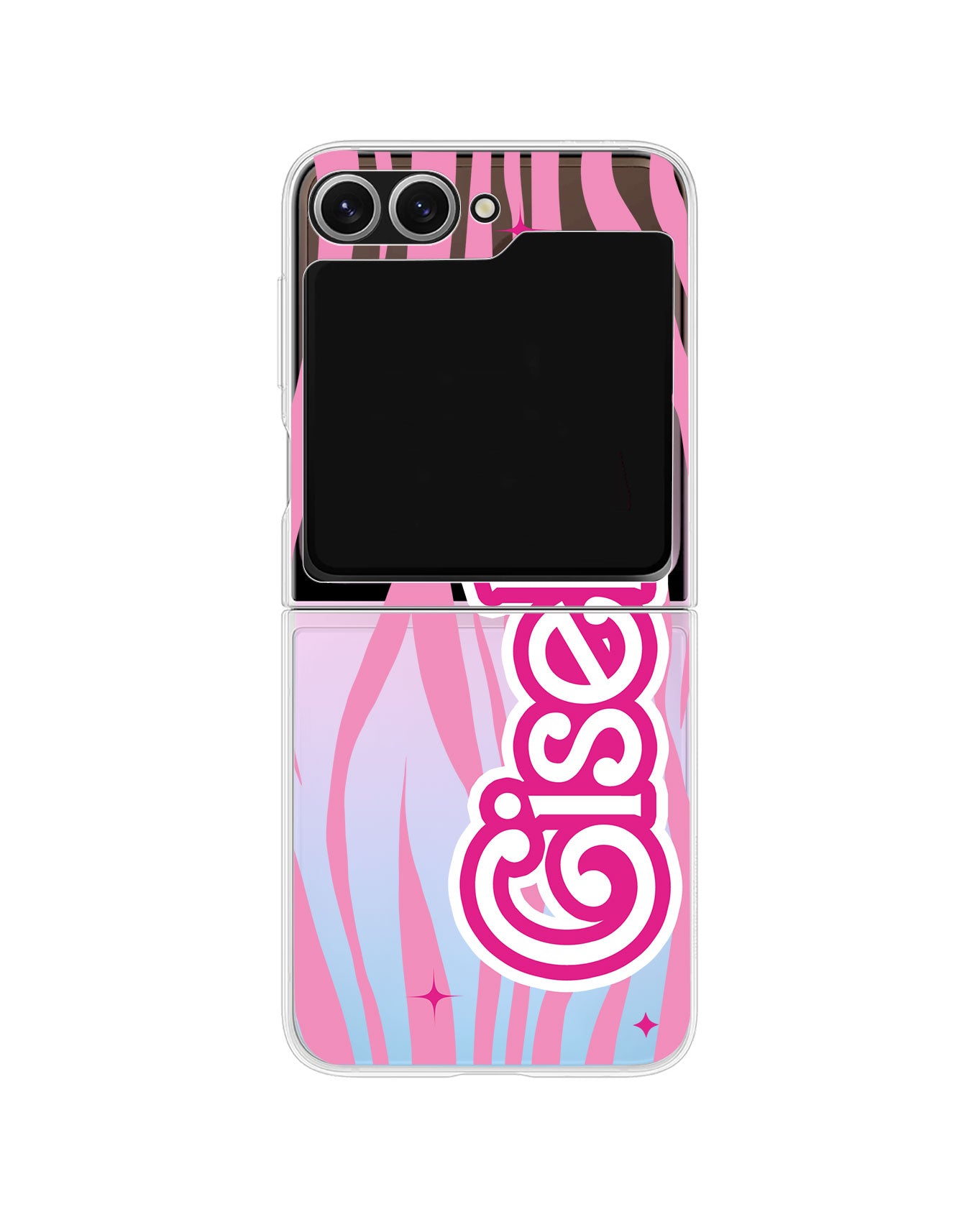 Android Flip / Fold Rearguard Holo - Barbie Zebra Pattern