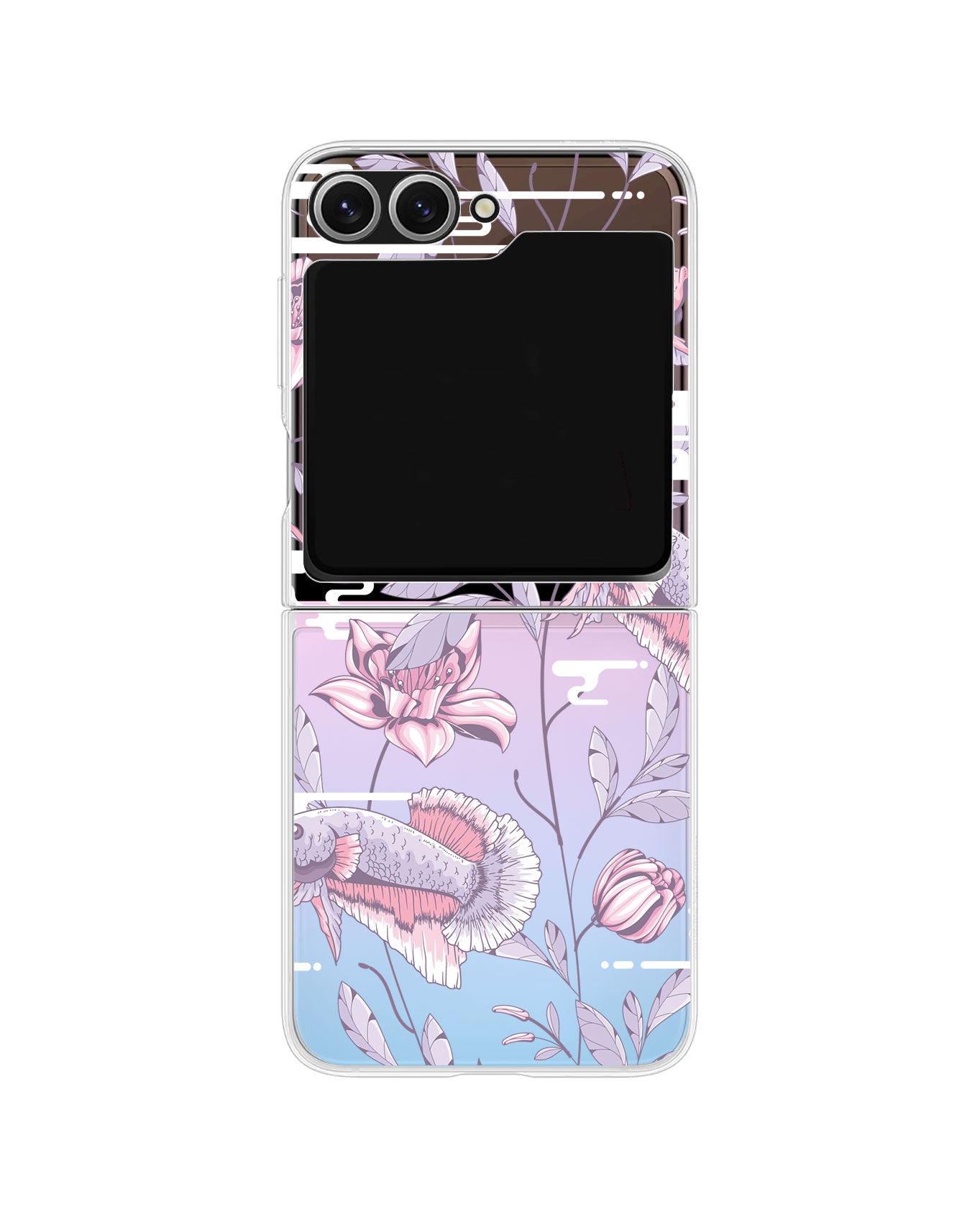 Android Flip / Fold Rearguard Holo - Fish & Floral 1.0