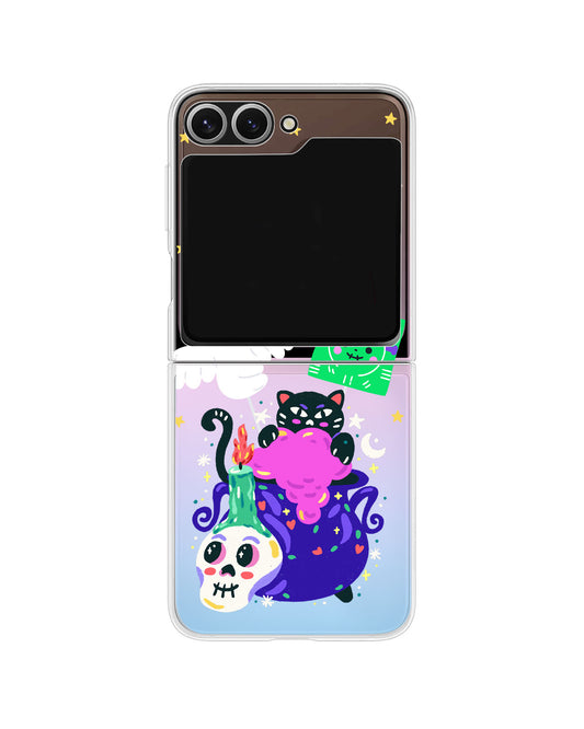 Android Flip / Fold Rearguard Holo - Cat Monster